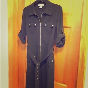 Navy dress by Michael Kors